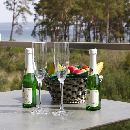 Duenenresidenz Prora - Mit Meerblick, 1 Schlafzimmer Und Balkon Np-212 * Binz